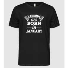 Pólómánia born in jan - Férfi Alap póló