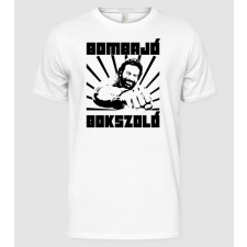 Pólómánia Bud Spencer - Bombajó bokszoló FEKETE - Férfi Alap póló férfi póló