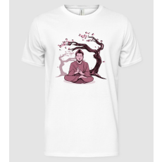 Pólómánia Buddha meditáció - Férfi Alap póló