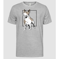 Pólómánia Bullterrier Kutyás póló - Férfi Alap póló férfi póló