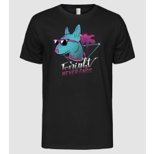 Pólómánia Bullterrier Neon Retro vicces póló - Férfi Alap póló férfi póló
