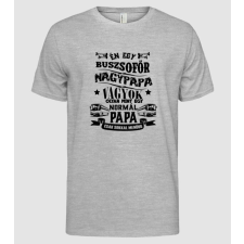 Pólómánia Buszsofőr nagypapa - Férfi Alap póló férfi póló