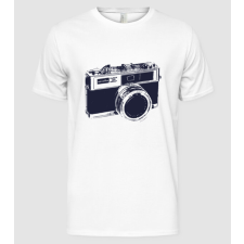Pólómánia Camera for hipsters - Férfi Alap póló férfi póló