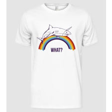 Pólómánia Cápa Unikornis - Férfi Alap póló férfi póló