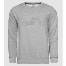 Pólómánia Choppermotor - Férfi Kereknyakú Pulcsi