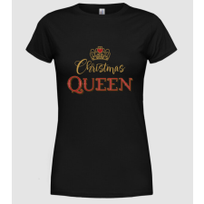 Pólómánia Christmas Queen - Női Kerek nyakú Póló női póló