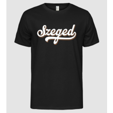 Pólómánia Classic Szeged felirat - Férfi Alap póló