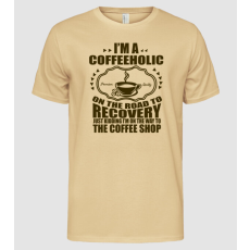 Pólómánia Coffeholic - Férfi Alap póló