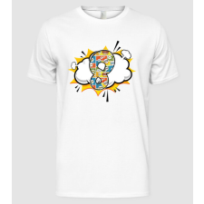 Pólómánia Comic Number 8 - Férfi Alap póló férfi póló