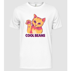 Pólómánia Cool Beans - Cica Tappancs - Férfi Alap póló