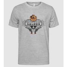 Pólómánia Cowboy saloon western - Férfi Alap póló