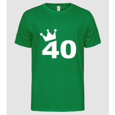 Pólómánia Crown Year - 40 - Férfi Alap póló