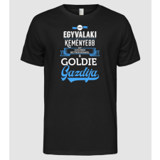 Pólómánia Csak egyvalaki keményebb Golden Retriever - Férfi Alap póló férfi póló