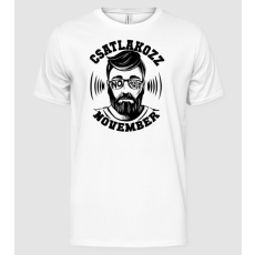Pólómánia Csatlakozz a No Shave November mozgalomhoz - Férfi Alap póló