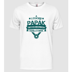 Pólómánia Csillagos legjobb papák december - Férfi Alap Póló