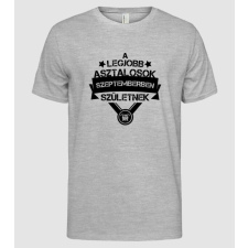 Pólómánia Csillagos legjobb szülinapos asztalos-szeptember - Férfi Alap póló férfi póló