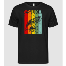 Pólómánia Csuka Retro washed Pecás póló - Férfi Alap póló