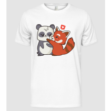 Pólómánia Cuki Panda szerelem - Férfi Alap póló férfi póló