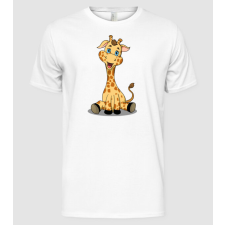 Pólómánia Cute giraffe - Férfi Alap póló férfi póló