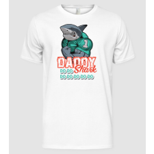 Pólómánia Daddy Shark do do do do - Férfi Alap póló férfi póló