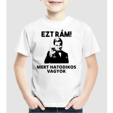 Pólómánia Di Caprio ezt rám mert hatodikos vagyok - Uniszex Gyerek Póló
