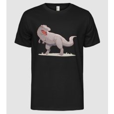 Pólómánia Dinoszaurusz T-rex - Férfi Alap póló