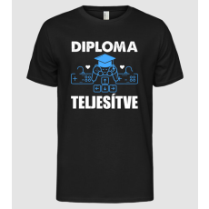 Pólómánia Diploma teljesítve Ballagásra - Férfi Alap póló