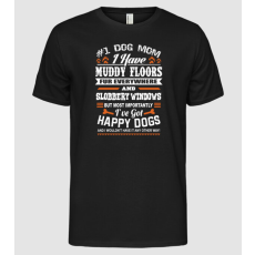 Pólómánia Dog mom be like - Férfi Alap póló