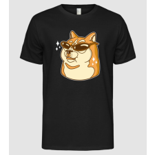 Pólómánia Doge Coin - Férfi Alap póló férfi póló