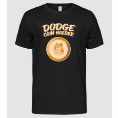 Pólómánia Doge Coin Holder - Férfi Alap póló