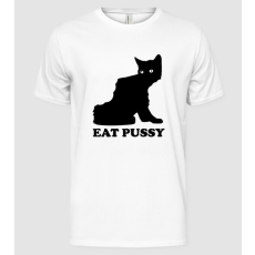 Pólómánia Eat Pussy - Férfi Alap póló
