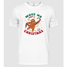 Pólómánia Ébresszetek fel ha Karácsony van Lajháros - Férfi Alap póló