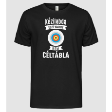 Pólómánia Edző vagyok nem céltábla KÉZILABDA - Férfi Alap póló