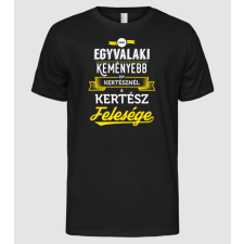 Pólómánia Egyvalaki keményebb kertész - Férfi Alap póló férfi póló