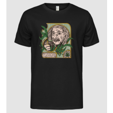 Pólómánia Einstein Marijuana THC - Férfi Alap póló