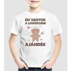 Pólómánia Én vagyok a legédesebb ajándék - Uniszex Gyerek Póló