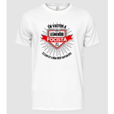 Pólómánia Én vagyok a legmenőbb sportoló FOCISTA - Férfi Alap póló férfi póló