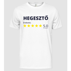 Pólómánia Értékelés 5 csillag - HEGESZTŐ - Férfi Alap póló