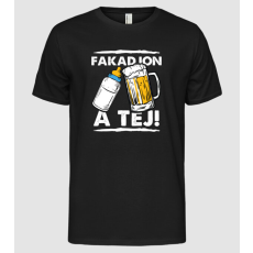 Pólómánia Fakadjon a tej (fehér) - Férfi Alap póló