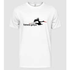 Pólómánia Fekete gólya - Férfi Alap póló