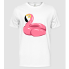 Pólómánia Flamingó úszógumi - Férfi Alap póló