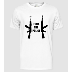 Pólómánia Fuck the police - Férfi Alap póló