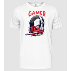 Pólómánia Gamer fejhallgató - Férfi Alap póló