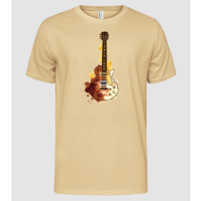 Pólómánia Gitár festmény - Férfi Alap póló férfi póló