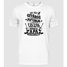 Pólómánia Gitáros apuka - Férfi Alap póló