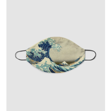 Pólómánia Great Wave of Kanagawa Szájmaszk - Textil arcmaszk tisztító- és takarítószer, higiénia
