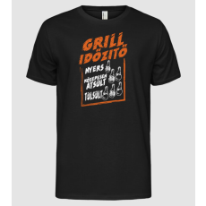 Pólómánia Grill időzítő - Férfi Alap póló