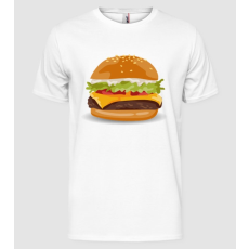 Pólómánia Hamburger - Férfi Alap Póló