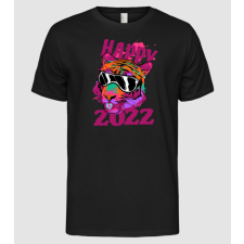Pólómánia Happy 2022 tiger - Férfi Alap póló férfi póló