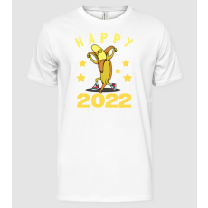 Pólómánia Happy new year Banana - Férfi Alap póló